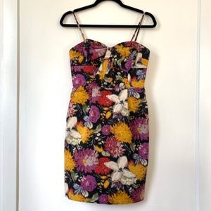 Anthro Moulinette Soeurs Tropica jacquard dress